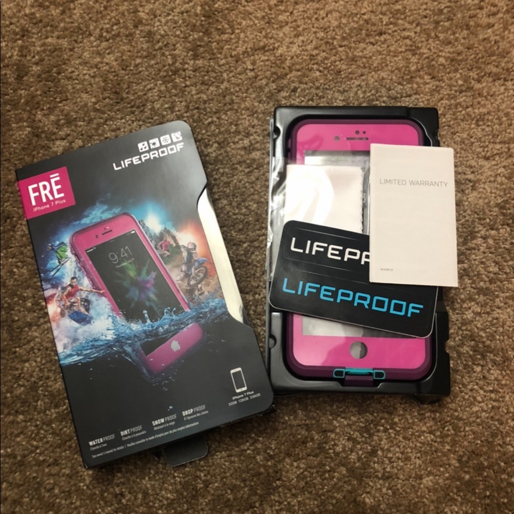 Lifeproof FRE waterproof iPhone 7 Plus case NEW